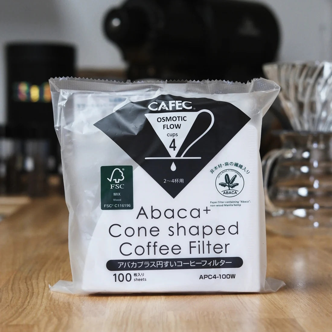 Cafec Abaca+ Paper Filter