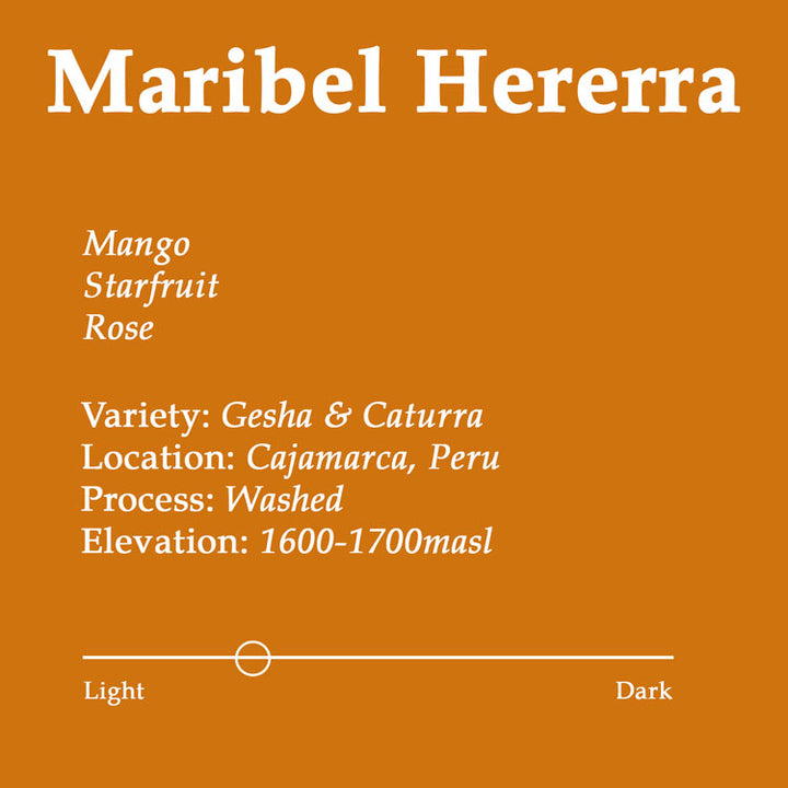 Maribel Hererra Geisha Coffee